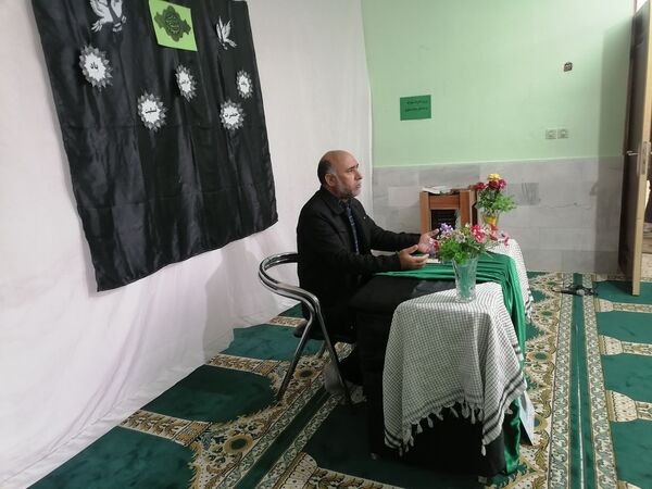 عزاداری وفات حضرت ام البنین در دبیرستان حاج مهدی روحانی ارغا 