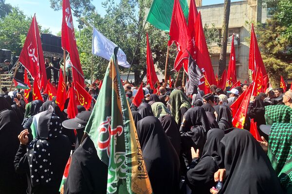 مراسم راهپیمایی جاماندگان اربعین حسینی در شیراز
