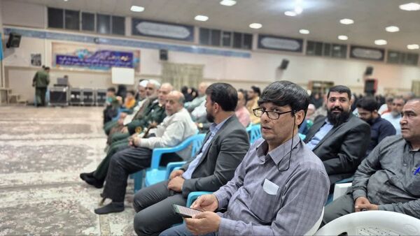همایش جهادگران و گرامیداشت هفته بسیج سازندگی در کاشان 