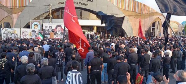 بم در سوگ رئیس‌جمهور مردمی، جهادی و انقلابی 