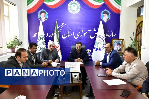 جلسه شورای سازمان دانش‌آموزی کهگیلویه و بویراحمد 