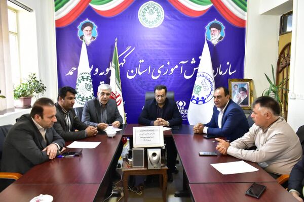 جلسه شورای سازمان دانش‌آموزی کهگیلویه و بویراحمد 