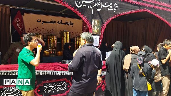 گذری بر موکب حیدریون  در پیاده روی جاماندگان اربعین حسینی نیشابور‌ 
