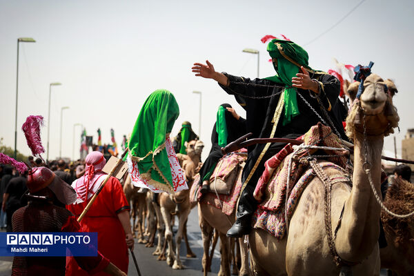 آیین سنتی کاروان عزاداری بنی اسد در تهران