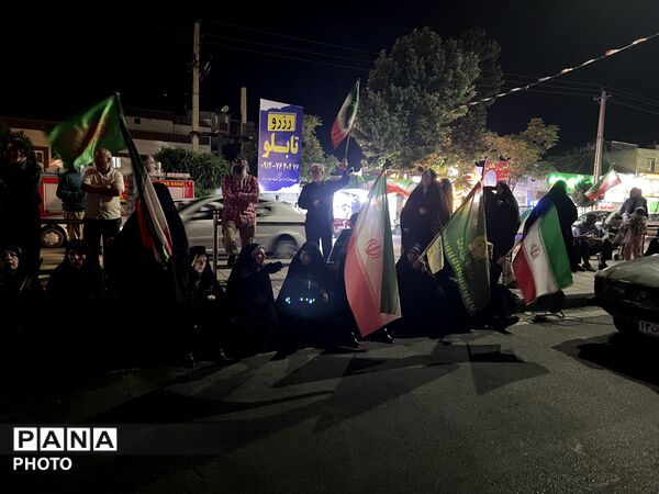 تجمع مردمی مردم هشتگرد  در صدو پنجمین شب