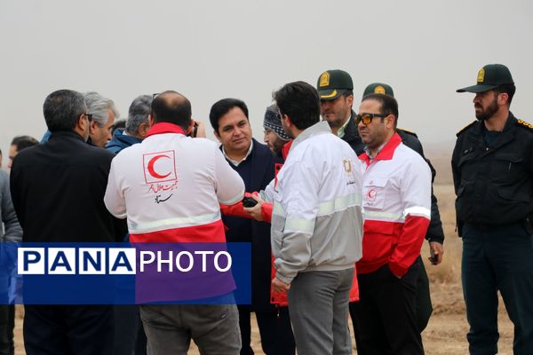 مانور زلزله با محوریت ارزیابی کمیته‌های بحران در سالروز زلزله بم در نظرآباد