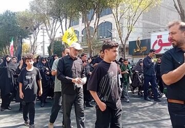 فردیس، صحنه همبستگی زائران جاماندگان اربعین حسینی است