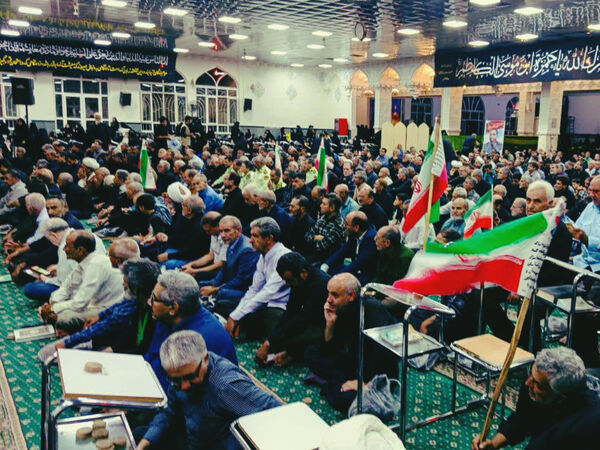 همایش فدائیان رهبر در کاشمر 
