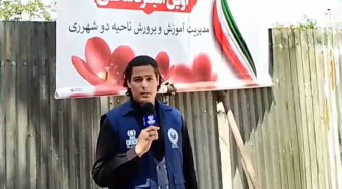 روند احداث مدرسه ۱۲ کلاسه شهید آوین امیر کاشانی در ناحیه دو شهرری 