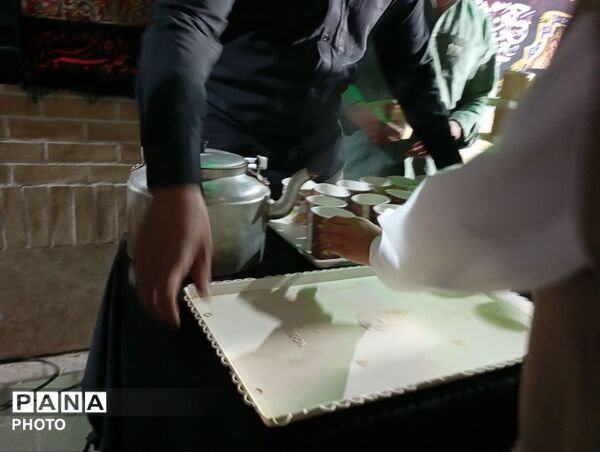 گذری بر مواکب برپا شده در حسینیه امام خمینی (ره)نیشابور 