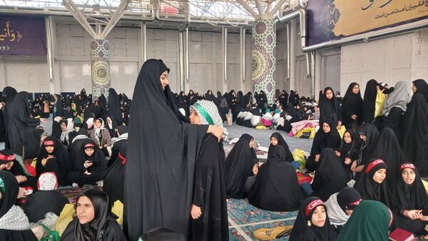 برگزاری اجتماع بزرگ حلقه صالحین در مصلی کرج 