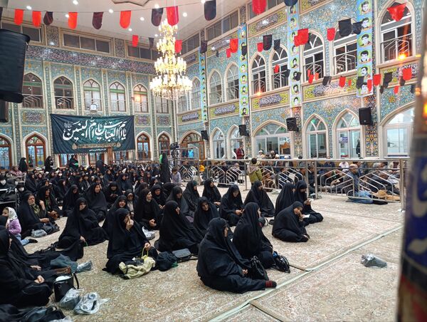 عزاداری حضرت ام البنین (س) در تکیه ابوالفضلی 