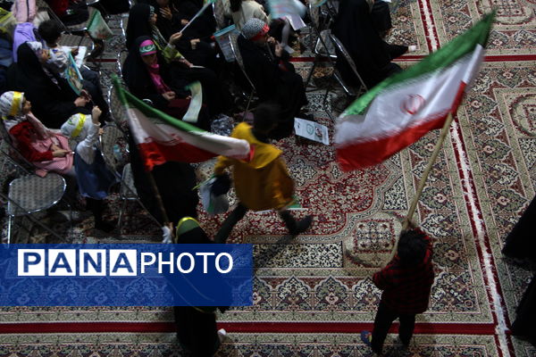 اجتماع عظیم سربازان کوچک صاحب الزمان(عج) یزد