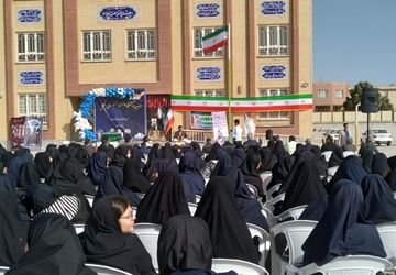 آئین بازگشایی مدارس در شهرستان گلبهار