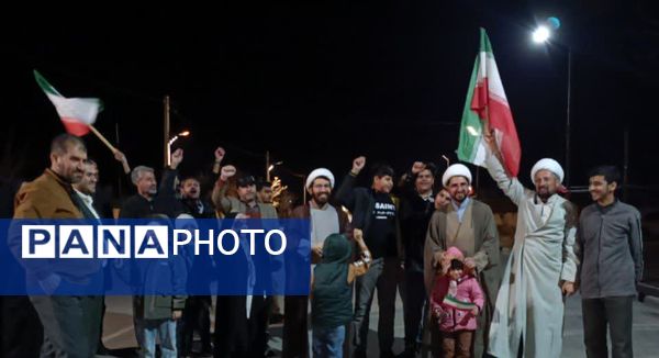 برگزاری جشن باشکوه پیروزی انقلاب اسلامی در شهرستان خلیل‌آباد 