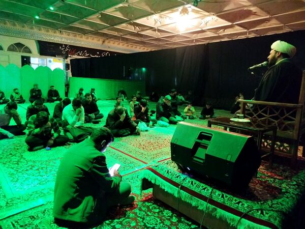 مراسم یادبود سید الشهدای مقاومت سید حسن نصرالله در کاشمر