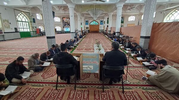 جزء خوانی قرآن کریم در شهرستان خلیل آباد و شهر کندر