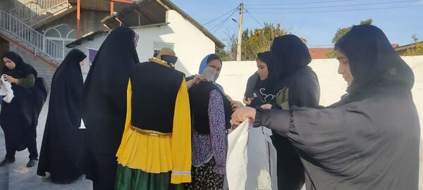 نمایشگاه هنرهای دستی دانش آموزان در بابلسر 