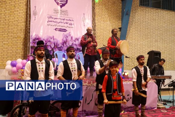 برگزاری جشن بزرگ انقلاب و نیمه شعبان در سالن خلیج فارس آشخانه 