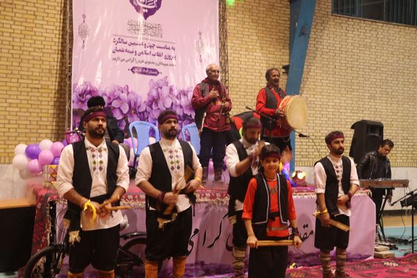 برگزاری جشن بزرگ انقلاب و نیمه شعبان در سالن خلیج فارس آشخانه 