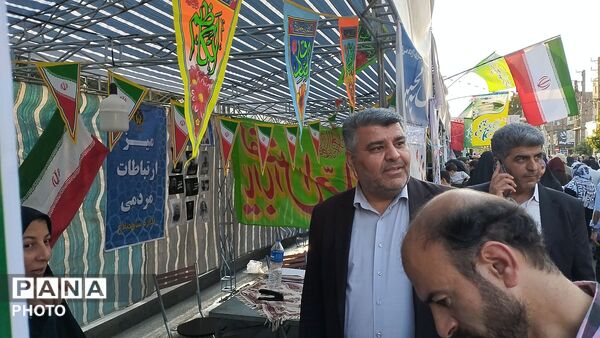 جشن بزرگ 2 کیلومتری غدیر در شهر هشتگرد