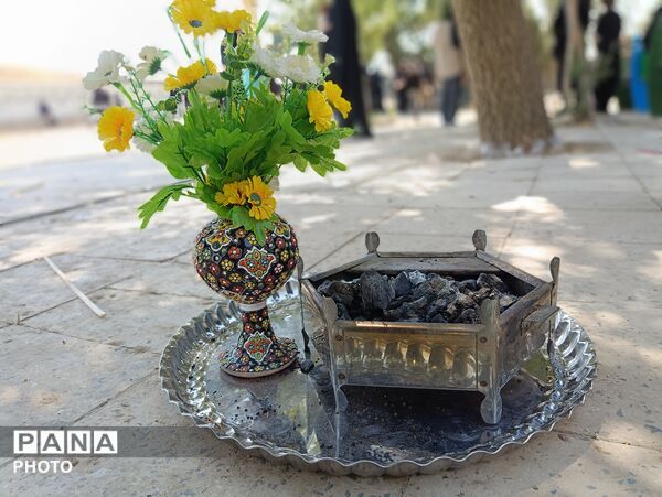 آیین عزاداری آخر ماه صفر با حضور مردم مؤمن روستای آورزمان
