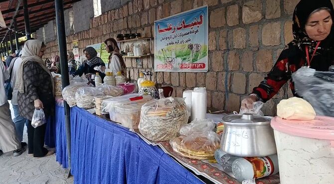 جمعه بازار پر جنب و جوش ارکانی ها