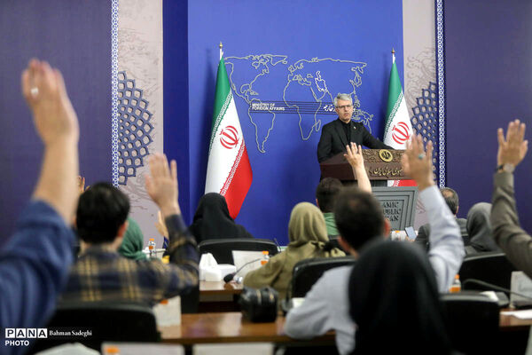 نشست خبری سخنگوی وزارت امور خارجه