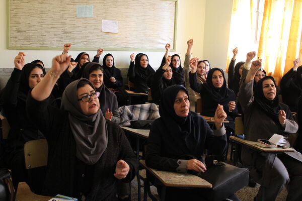 برگزاری کلاس‌های ضمن خدمت سازمان دانش‌آموزی در آشخانه