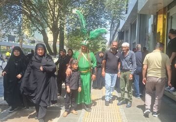حرکت کاروان جاماندگان اربعین به سمت حرم امام رضا (ع) در مشهد