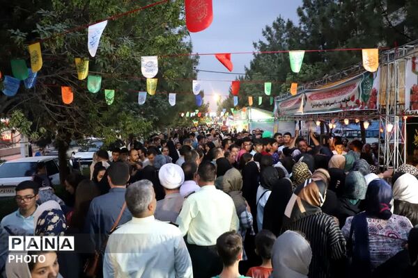 حضور پرشور مردم کمالشهر در جشن کیلومتری عید غدیر