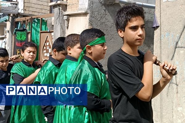 عزاداری مردم کرمانشاه در تاسوعای حسینی