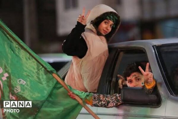 غدیر به روایت مردم: قاب‌هایی از جشن‌های شبانه در شهر
