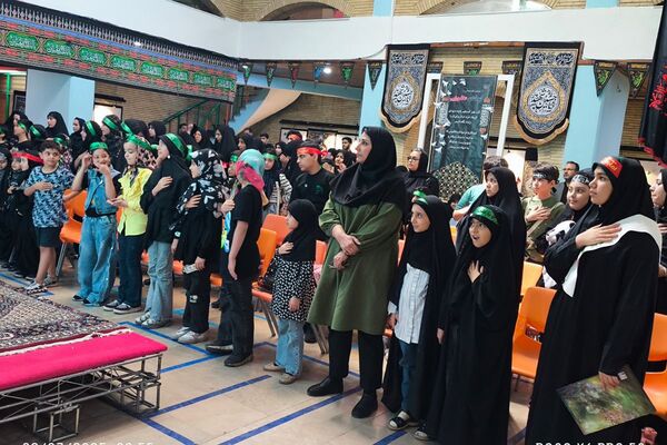 برگزاری سومین آیین «کودکان عاشورایی تهران» با اجرای برنامه‌های فرهنگی و حضور مدیران کانون در مرکز حجاب 