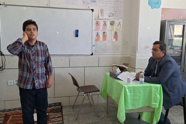 مسابقات قرآن دانش‌آموزان مقطع ابتدایی ناحیه۳ شیراز 