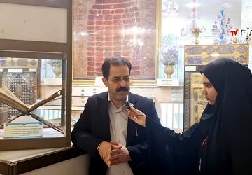 اردوی دانش‌آموزان دبیرستان حضرت فاطمه زهرا(س) شهر کهک در قم 