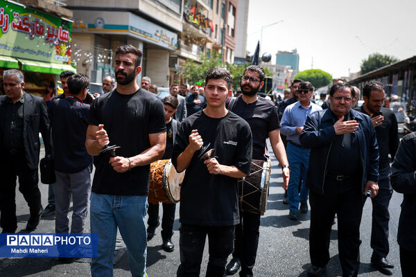 مراسم سوگواری «در امتداد عاشورا»