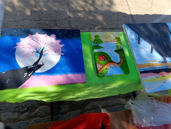 شور و هیجان هفته فرهنگ و هنر در دبستان خدیجه کبری ابرکوه