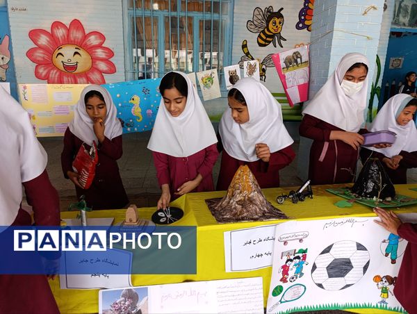 برگزاری طرح جابر دانشمندان آینده مدرسه شهید ابراهیم تنیده بندرعباس