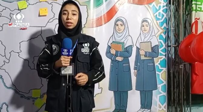 حضور  فعال دانش آموزان در موکب نوجوان مبارز 