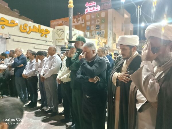 تجمع مردم رودان در محکومیت ترور شهید سیدحسن نصرالله