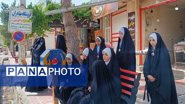 اجرای سرودهای پاتوقی به مناسبت عید غدیر خم در شهرستان مارگون