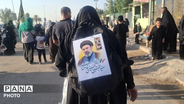 شکوه خون‌خواهی سیدالشهدا(ع) در مسیر پیاده روی اربعین