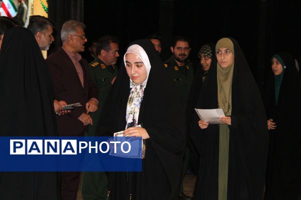 تحلیف فرماندهان بسیج مدارس نیشابور 