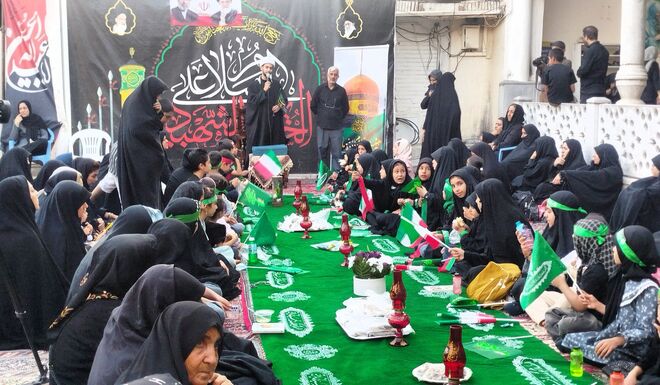 سه ساله های حسینی در امامزادگان دو خاتون