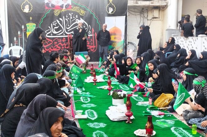 سه ساله های حسینی در امامزادگان دو خاتون