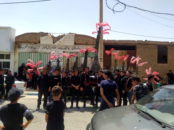 عزاداری روز عاشورا در کاشمر 