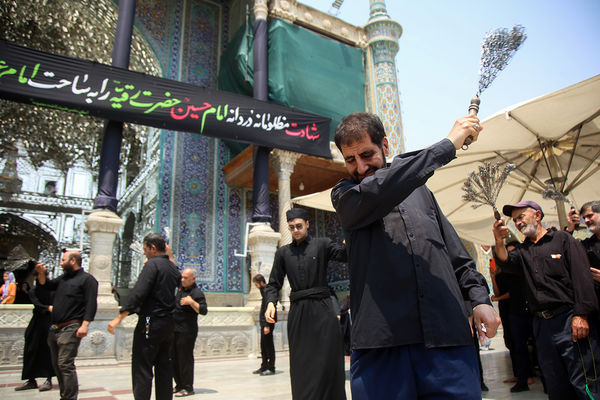 عزاداری شهادت دختر سه ساله امام حسین(ع) در قم