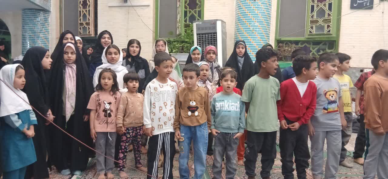 جشن الفبای مقاومت  در روستای علی آباد پیشکوه