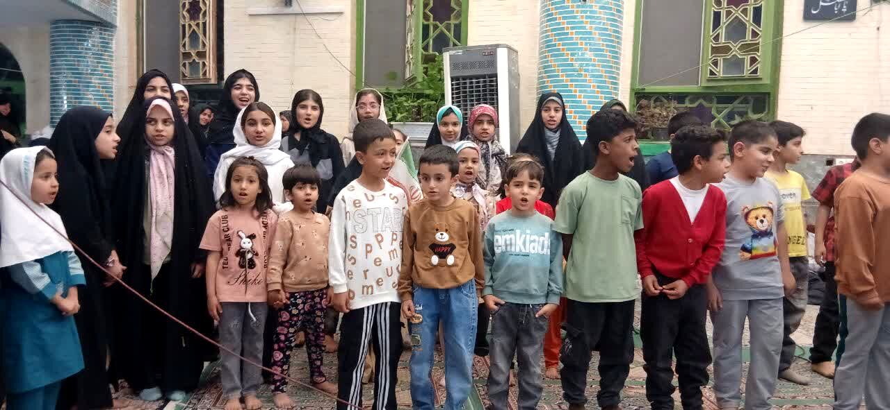 جشن الفبای مقاومت  در روستای علی آباد پیشکوه